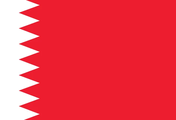 Bandiera Bahrain — Foto Stock