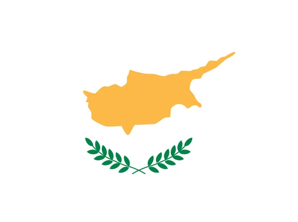 Vlag van Cyprus — Stockfoto