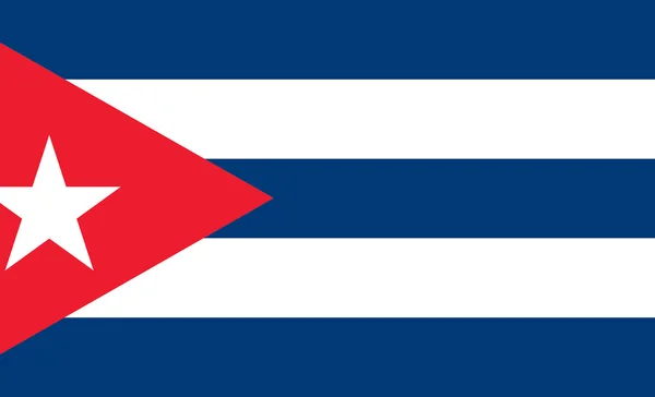 Bandiera Cuba — Foto Stock