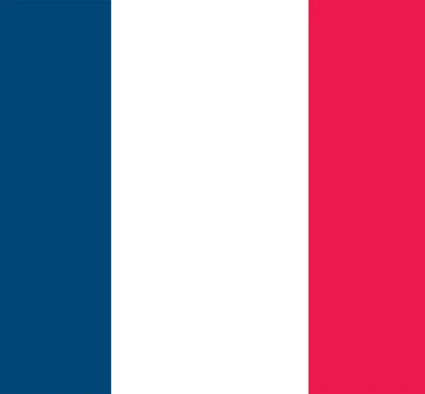 Frankreich-Flagge — Stockfoto