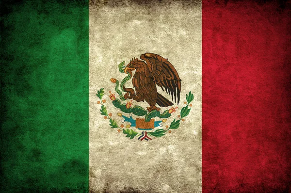 Rencor Bandera de México — Foto de Stock