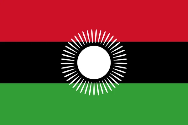 Bandeira do Malawi — Fotografia de Stock