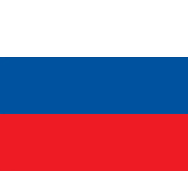 Vlag van Rusland — Stockfoto