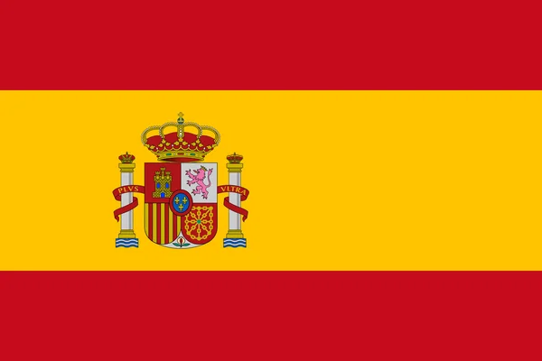 Bandera de España — Foto de Stock