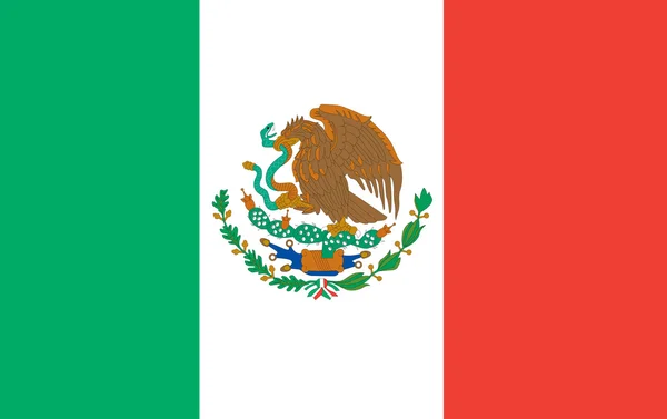 Bandeira do México — Fotografia de Stock