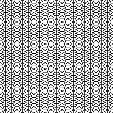 Geometrik Vektör Kusursuz Desen Arkaplanı. Soyut Dekoratif Lüks Lineer Modern Doku Arkaplanı. Antika Sanat Deco Sanat Nouveau Muhteşem Gatsby Grafik Tasarımı. Retro Vintage Süslü Doğu Şam Duvar Kağıdı. Monokromatik Açık Gri