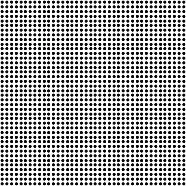 Siyah Beyaz Geometrik Noktasız Vektör Deseni. Monokromatik Basit Yarım Tonlama Arkaplanı. Tek renkli dekoratif noktalı duvar kağıdı. Yarı Tonlama Etkisi Modern Tekrarlayan Doku. Kalın Orta Kalın Küçük Hafif Simetrik Düz