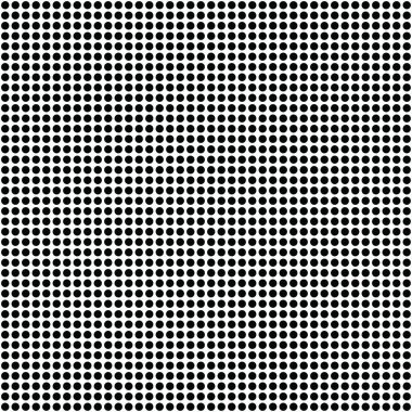 Siyah Beyaz Geometrik Noktasız Vektör Deseni. Monokromatik Basit Yarım Tonlama Arkaplanı. Tek renkli dekoratif noktalı duvar kağıdı. Yarı Tonlama Etkisi Modern Tekrarlayan Doku. Kalın Orta Kalın Küçük Hafif Simetrik Düz