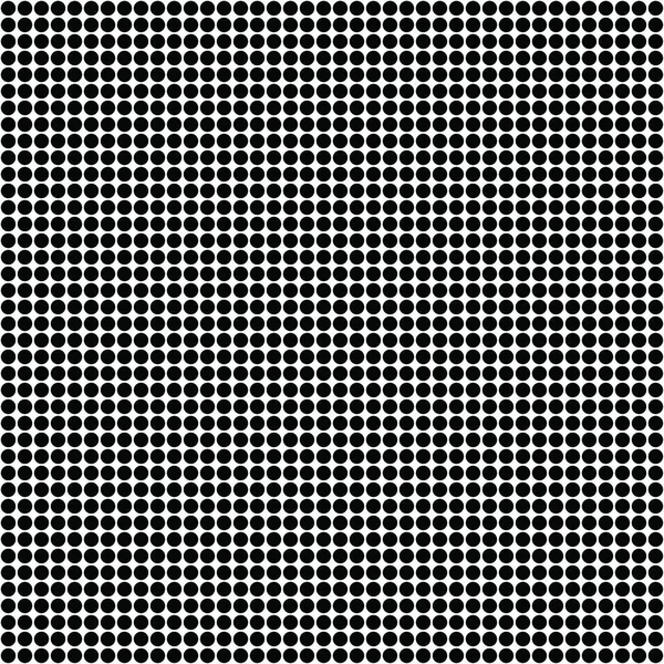 Черно Белая Геометрическая Полька Монохроматический Простой Полуфон Монохромные Декоративные Точечные — стоковый вектор