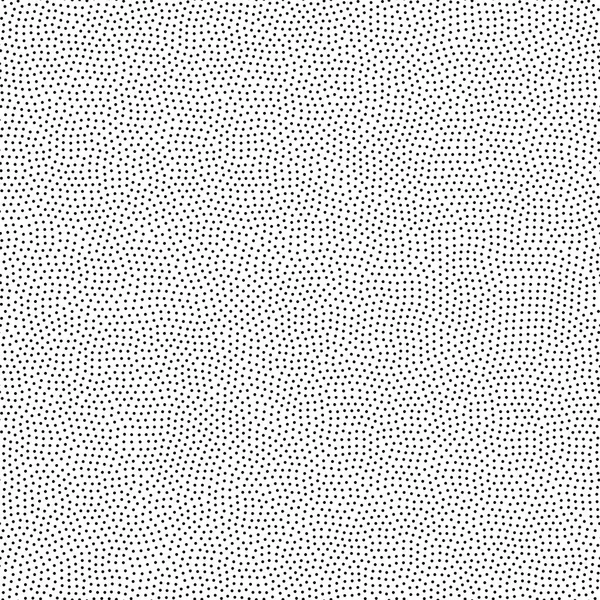 Modèle Vectoriel Sans Couture Pois Géométrique Blanc Noir Monochromatique Simple — Image vectorielle