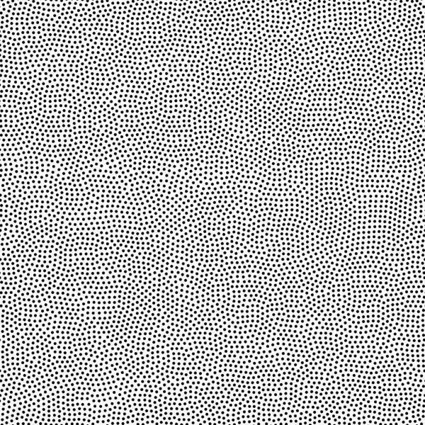 Modèle Vectoriel Sans Couture Pois Géométrique Blanc Noir Monochromatique Simple — Image vectorielle