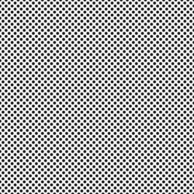 Siyah Beyaz Geometrik Noktasız Vektör Deseni. Monokromatik Basit Yarım Tonlama Arkaplanı. Tek renkli dekoratif noktalı duvar kağıdı. Yarı Tonlama Etkisi Modern Tekrarlayan Doku. Kalın Orta Küçük Küçük Çapraz Simetrik