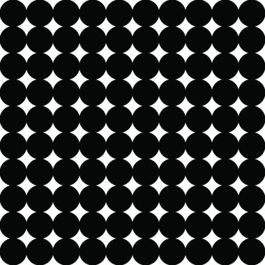 Siyah Beyaz Geometrik Noktasız Vektör Deseni. Monokromatik Basit Yarım Tonlama Arkaplanı. Tek renkli dekoratif noktalı duvar kağıdı. Yarı Tonlama Etkisi Modern Tekrarlayan Doku. Büyük Büyük Ortam Küçük Küçük Koyu Simetrik Düz