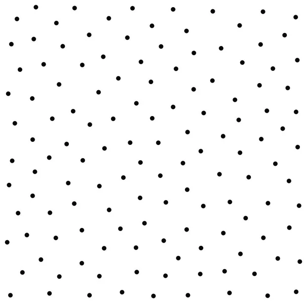 측정학 Polka Dot Seamless Vector Pattern 단조롭고 모노크롬 장식도 페이퍼 — 스톡 벡터