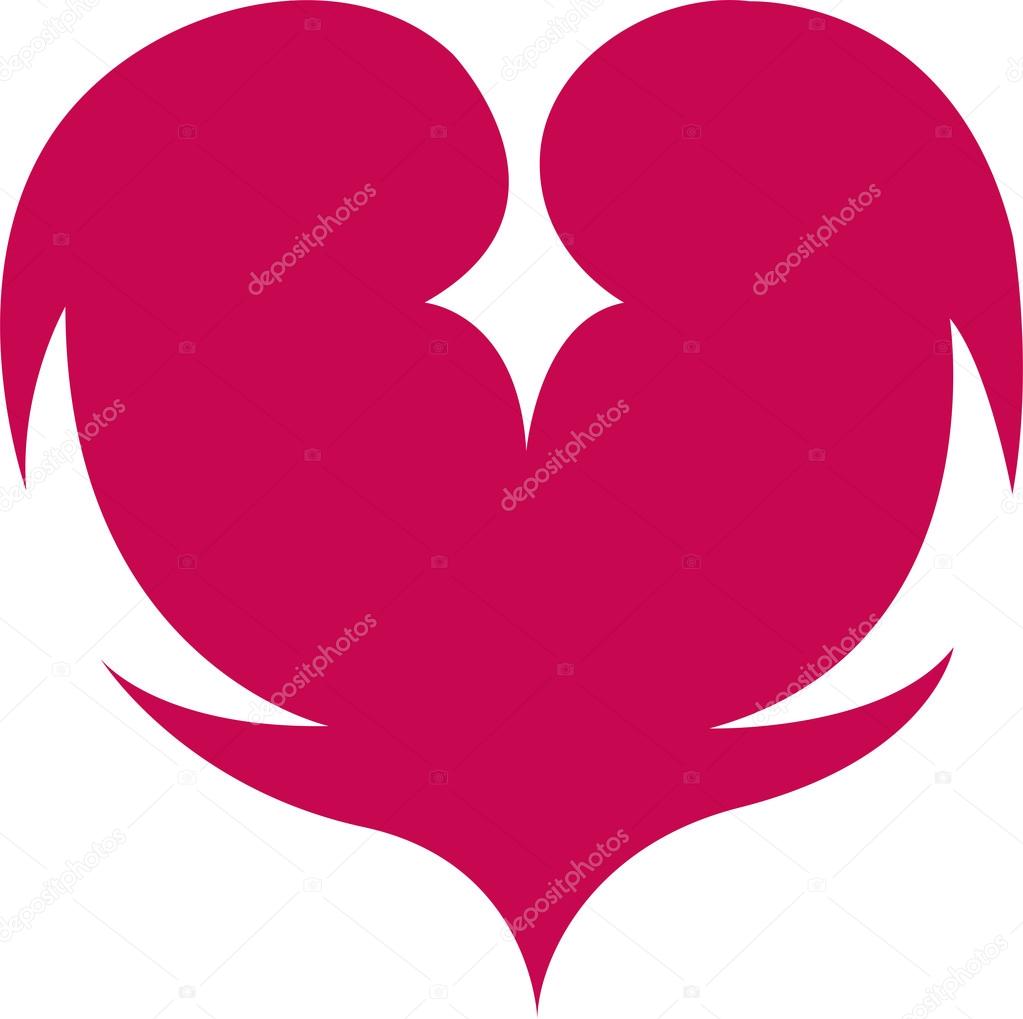 Pink Or Red Heart