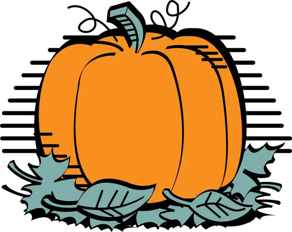 Halloween pumpkin — Stock Vector