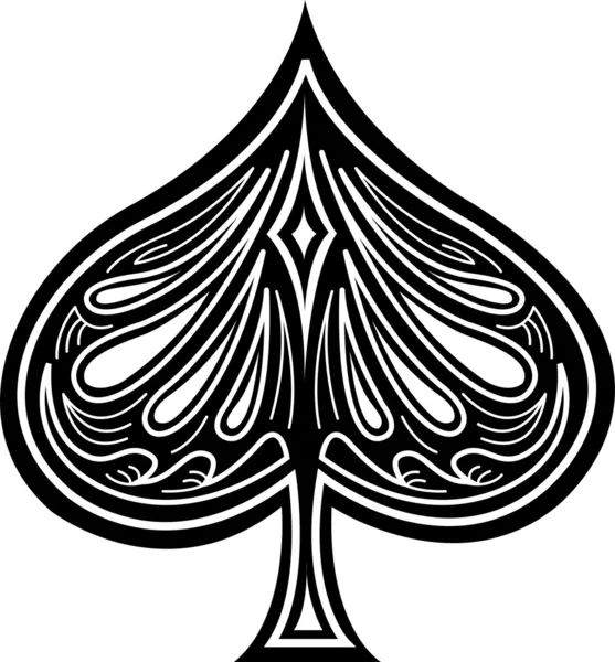 Aces spades poker Vector Graphics