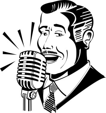 radyo spiker mikrofon