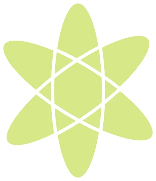 Atom Clip Art — Stockvektor