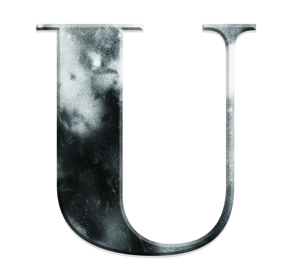 U avec texture — Photo