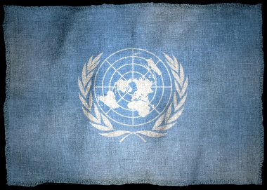 Onu amblemi ulusal bayrak