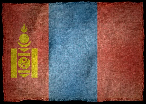 Bandeira Nacional da Mongólia — Fotografia de Stock