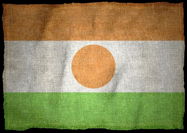Nigeria flagga — Stockfoto
