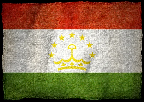 Nationale vlag van Tadzjikistan — Stockfoto