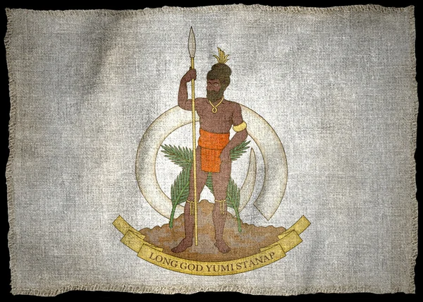 Vanuatu silah ulusal bayrak — Stok fotoğraf