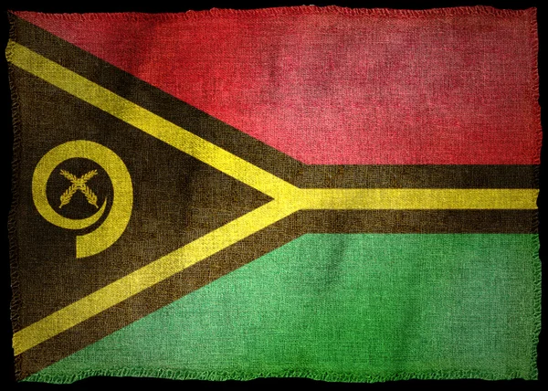 Drapeau national du Vanuatu — Photo