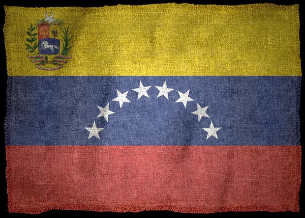 Venezuela ulusal bayrak — Stok fotoğraf