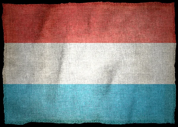 Lucembursko státní vlajka — Stock fotografie