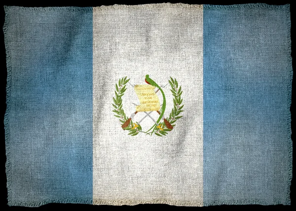 Flaga Gwatemali — Zdjęcie stockowe