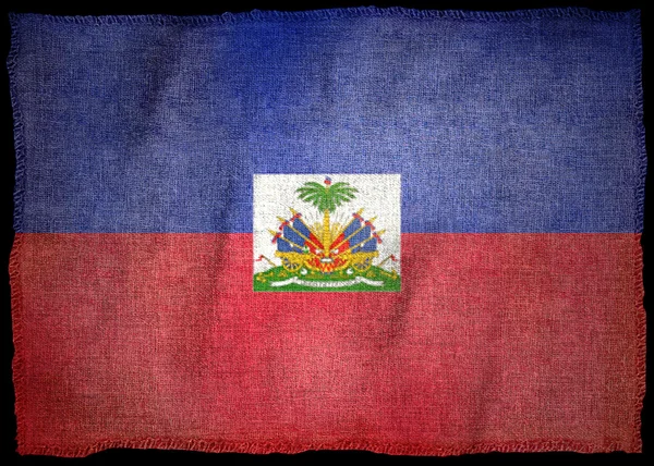 Bandera Nacional de Haití — Foto de Stock