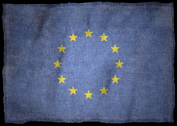 Europäische Nationalflagge — Stockfoto