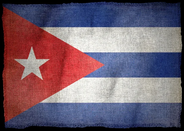 Bandeira nacional de Cuba — Fotografia de Stock