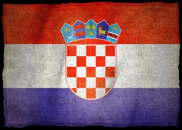 Bandera Nacional de Croacia —  Fotos de Stock