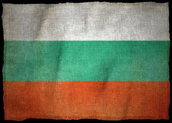 Nationale vlag van Bulgarije — Stockfoto