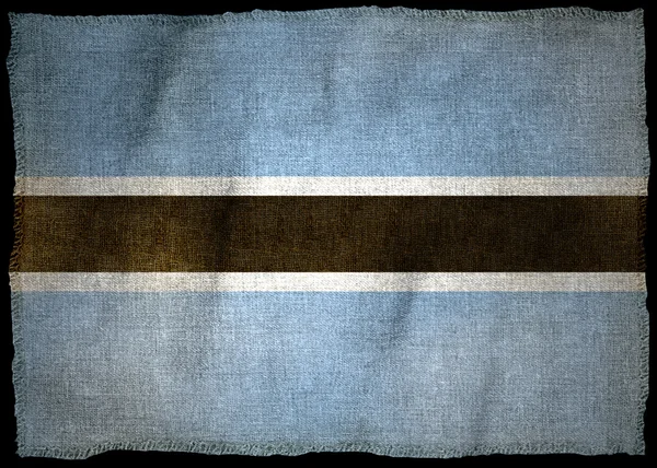 Bandera Nacional de Botswana — Foto de Stock