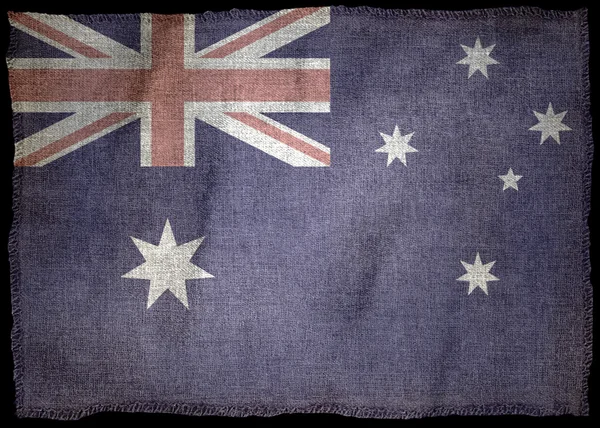 Nationale vlag van Australië — Stockfoto