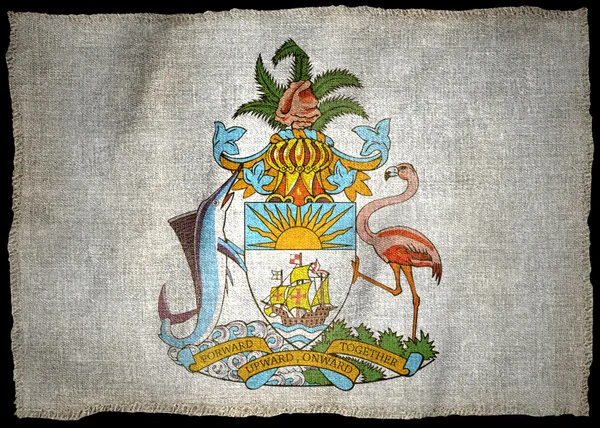 BAHAMAS BANDERA NACIONAL — Foto de Stock