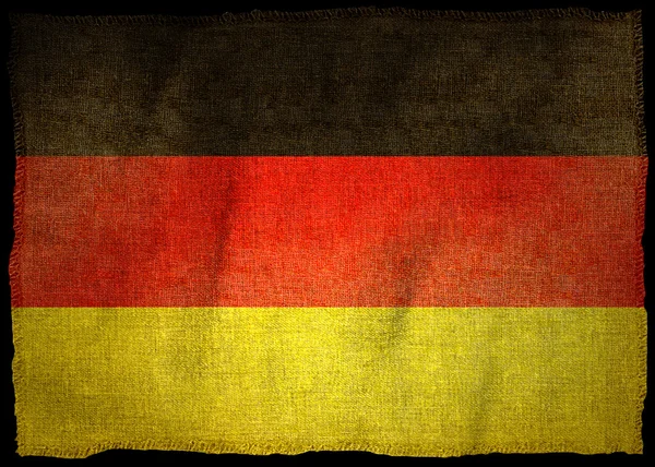 Bandiera nazionale tedesca Immagini Stock Royalty Free