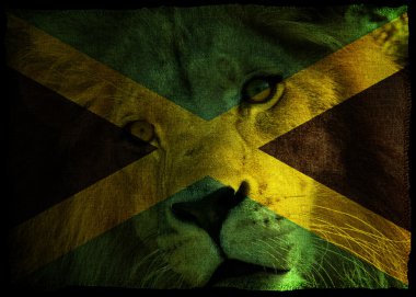 NATIONAL FLAG OF JAMAICA clipart