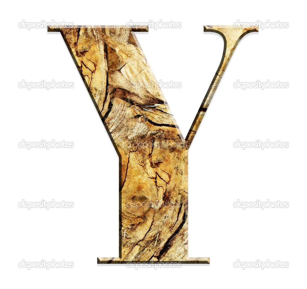 LETTER IN WOOD