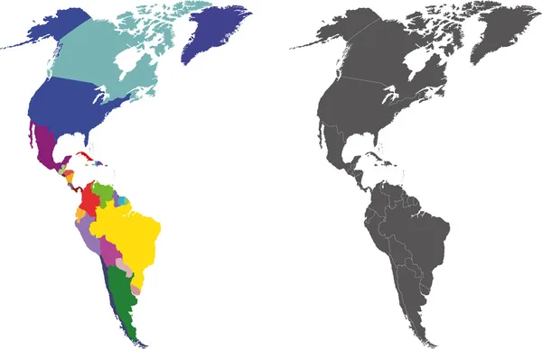 América — Archivo Imágenes Vectoriales