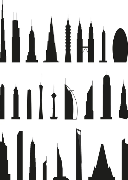 Skyscrapers Royalty Free Stock Illustrations