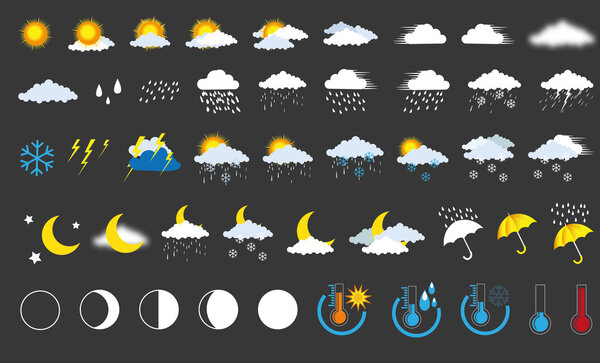 Weather icons