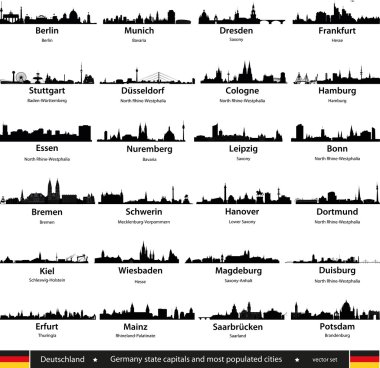 Germany cities clipart