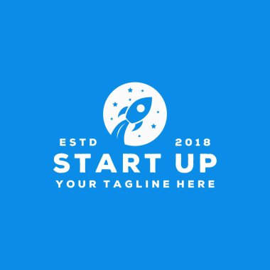 Yaratıcı başlangıç logosu tasarımı