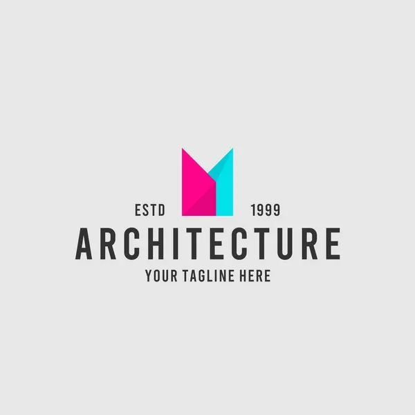 Первоначальный Дизайн Логотипа Modern Architecture — стоковый вектор